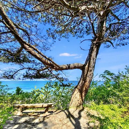 Strandnahe Ferienwohnung Ruegen Dranske Esterno foto